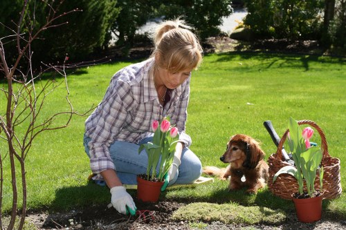 Low-maintenance artificial grass for a Chiswick home garden or courtyard